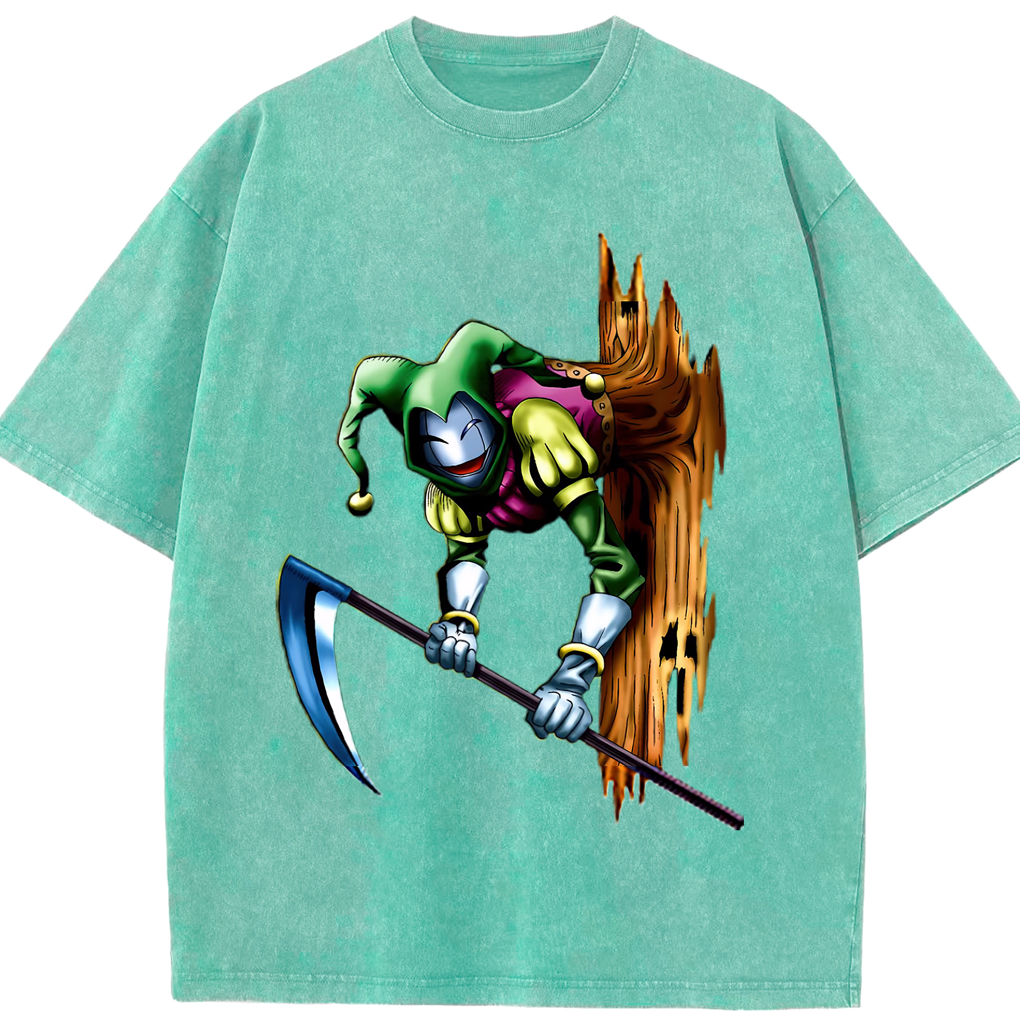 （画像用） 遊☆戯☆王 Yu-Gi-Oh! 綿100% ヴィンテージ風 半袖Tシャツ（フロントプリント）
